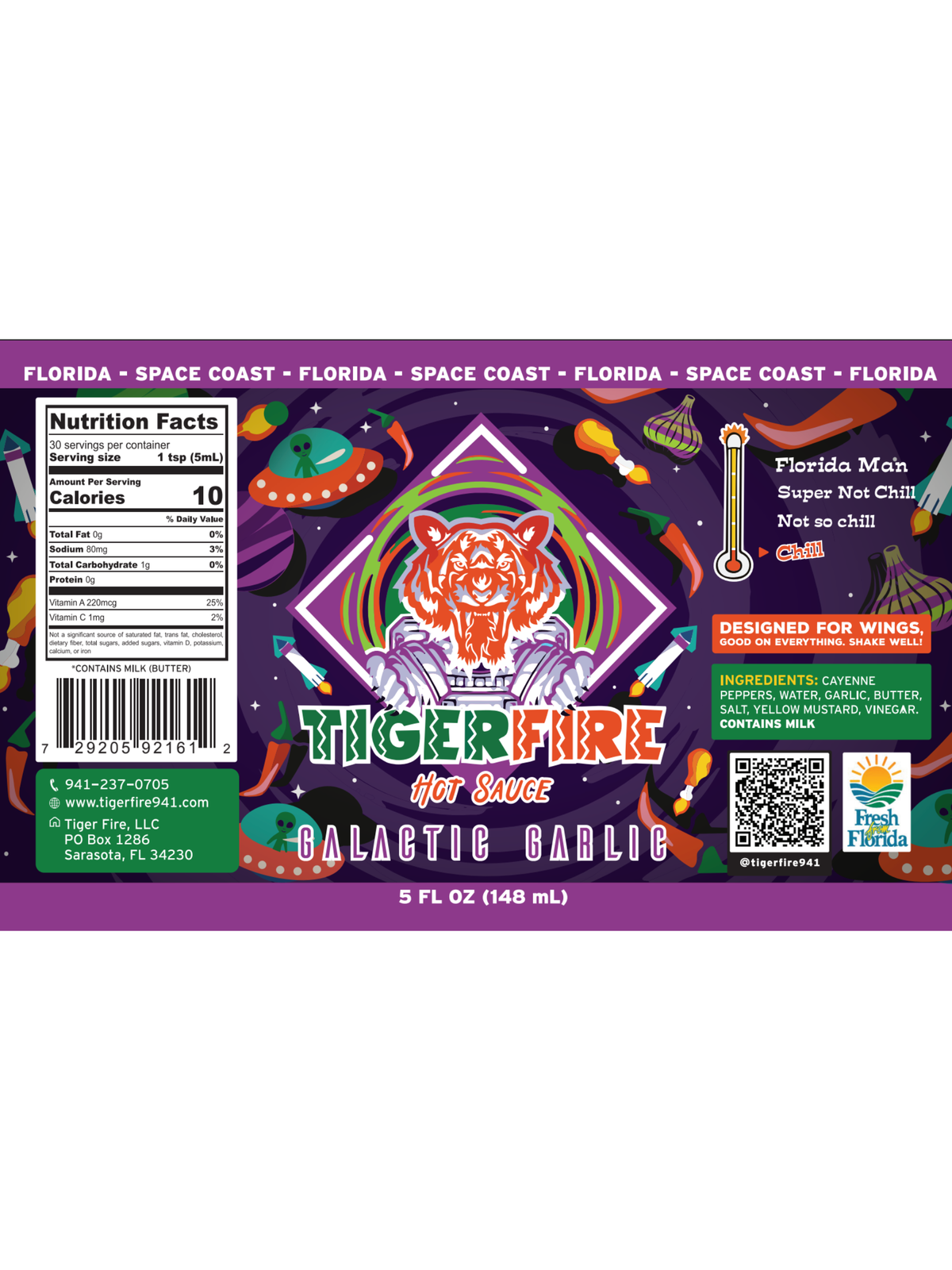 Tiger Fire Galactic Garlic
