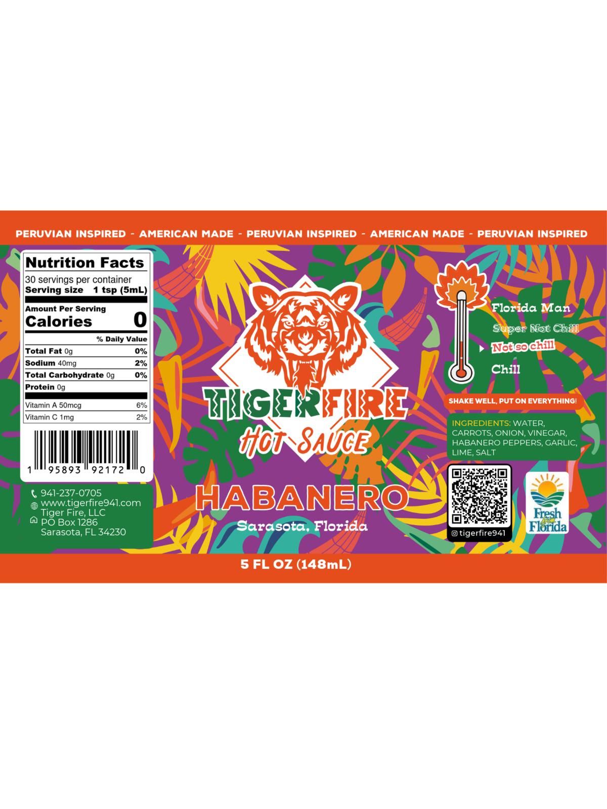 Tiger Fire Habanero